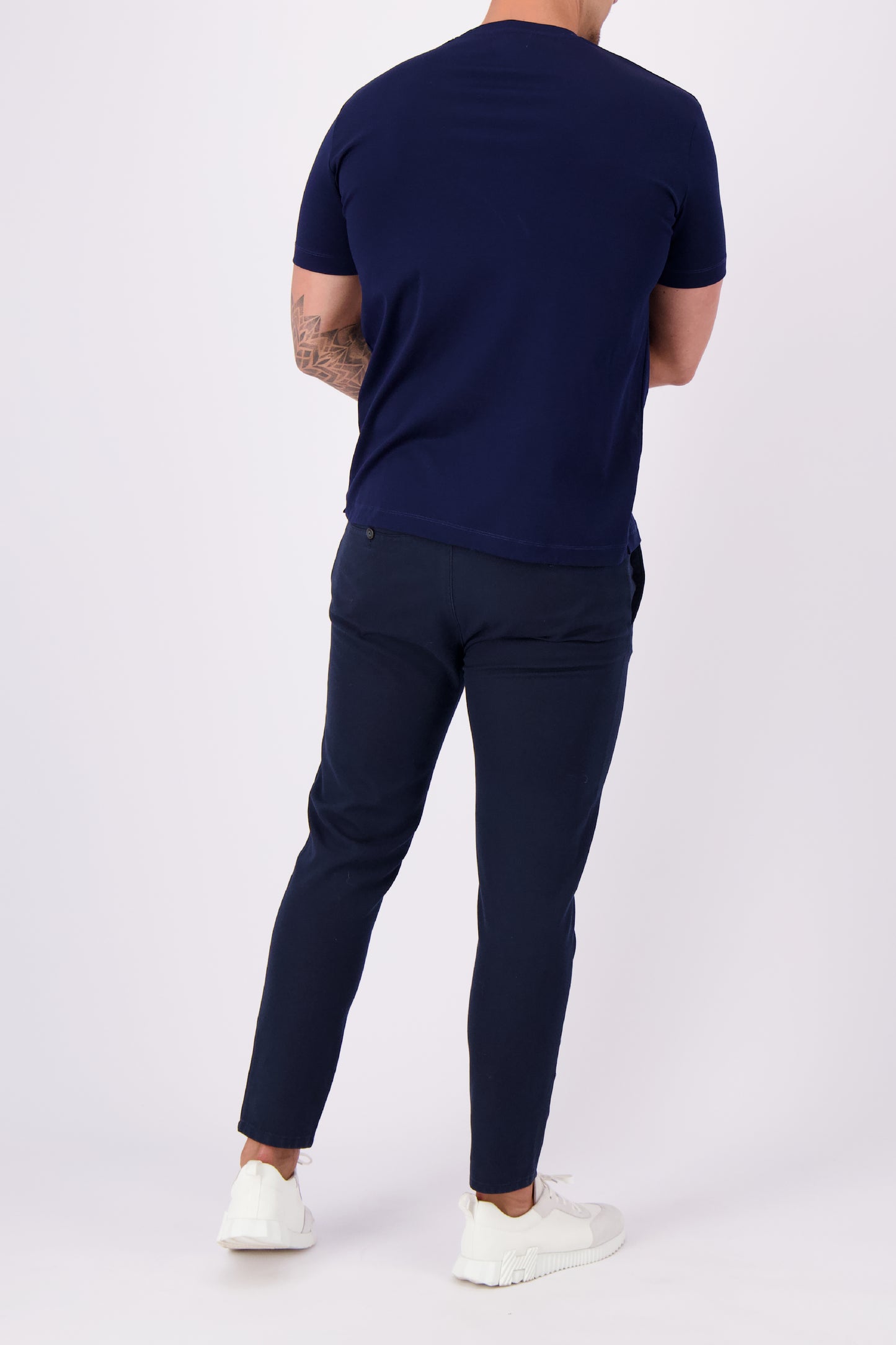 MERCERISED T-SHIRT BLUE