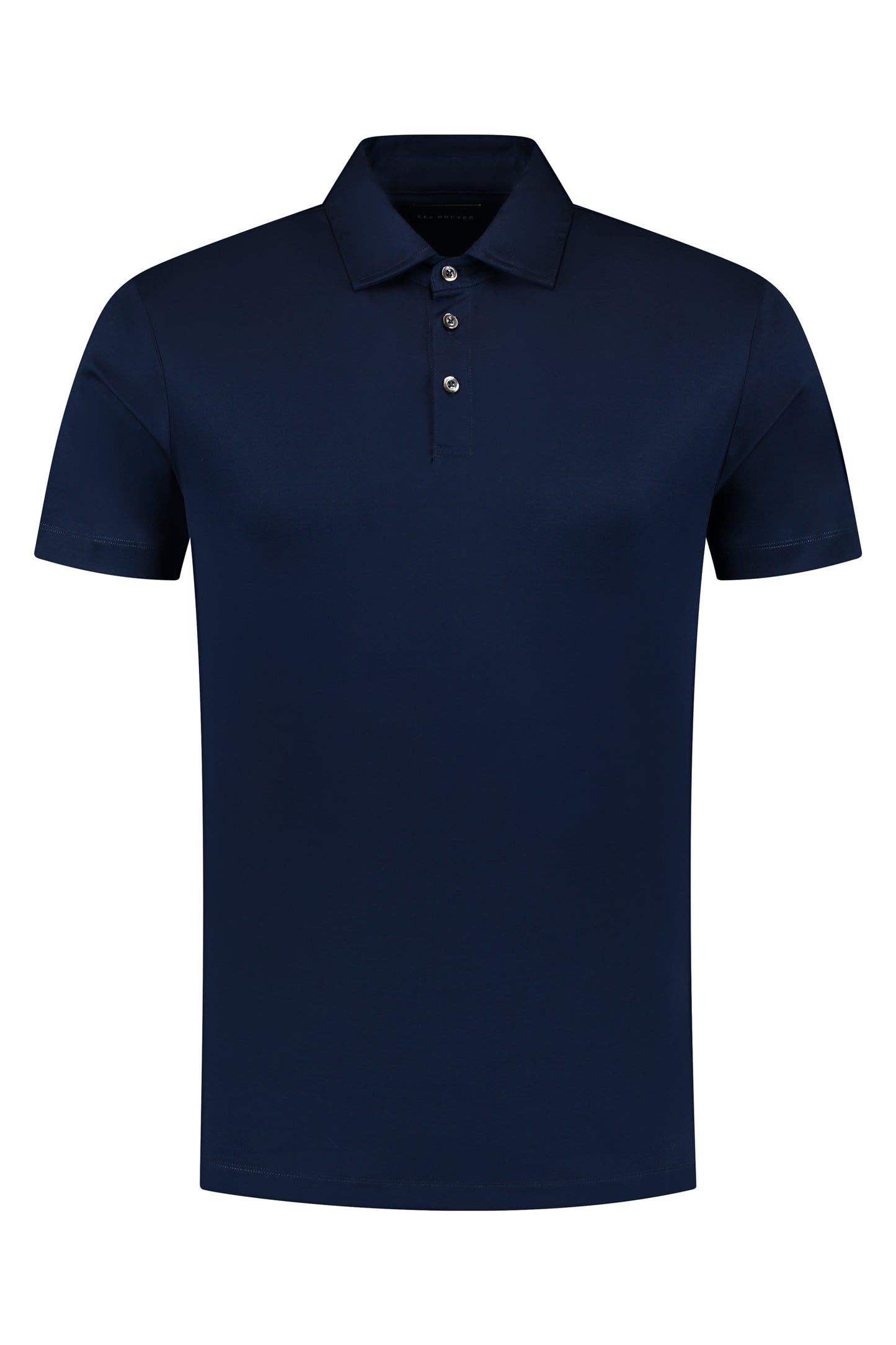 MERCERISED POLO BLUE