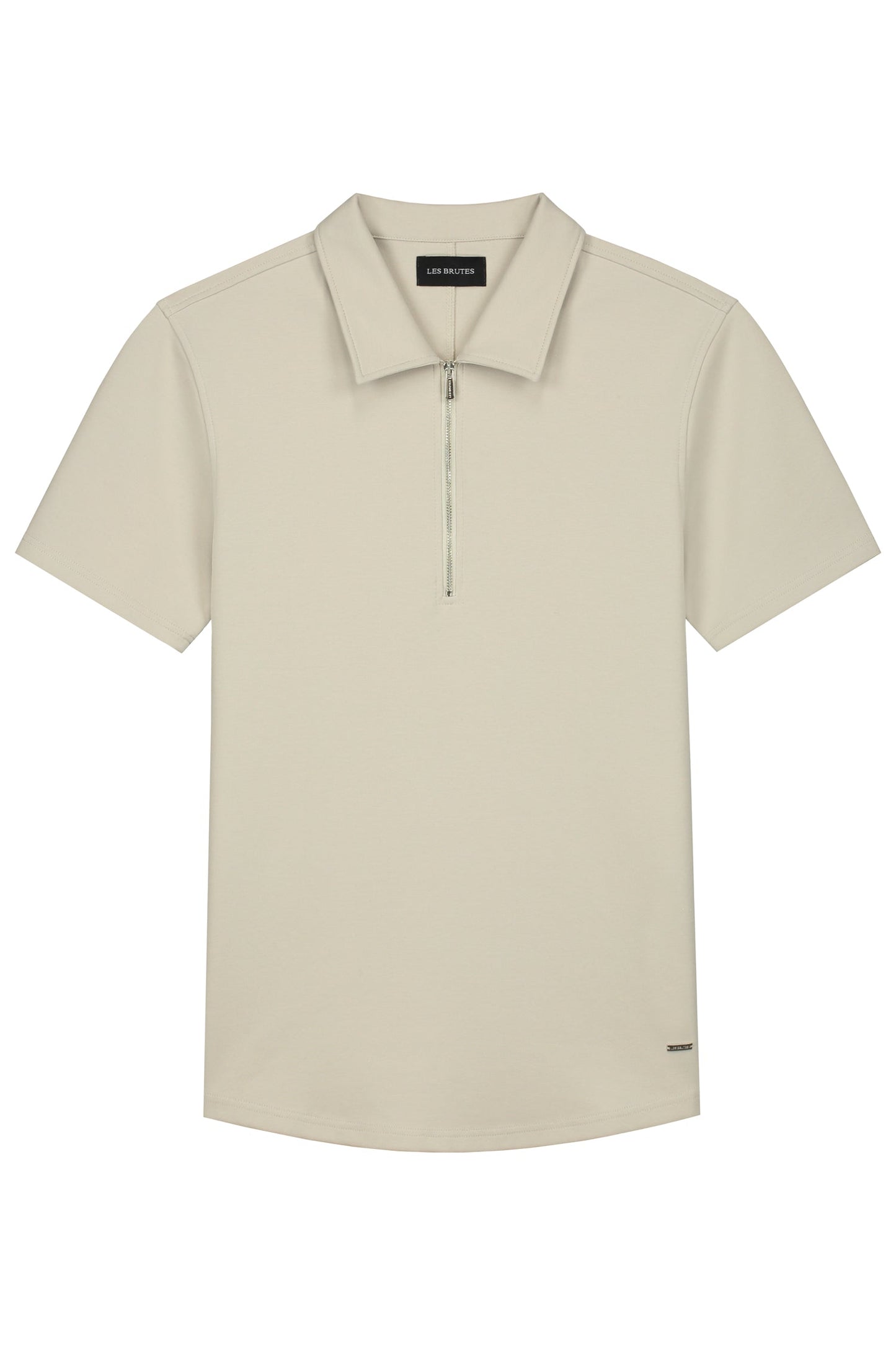 Les Brutes Essential polo short sleeve Creme