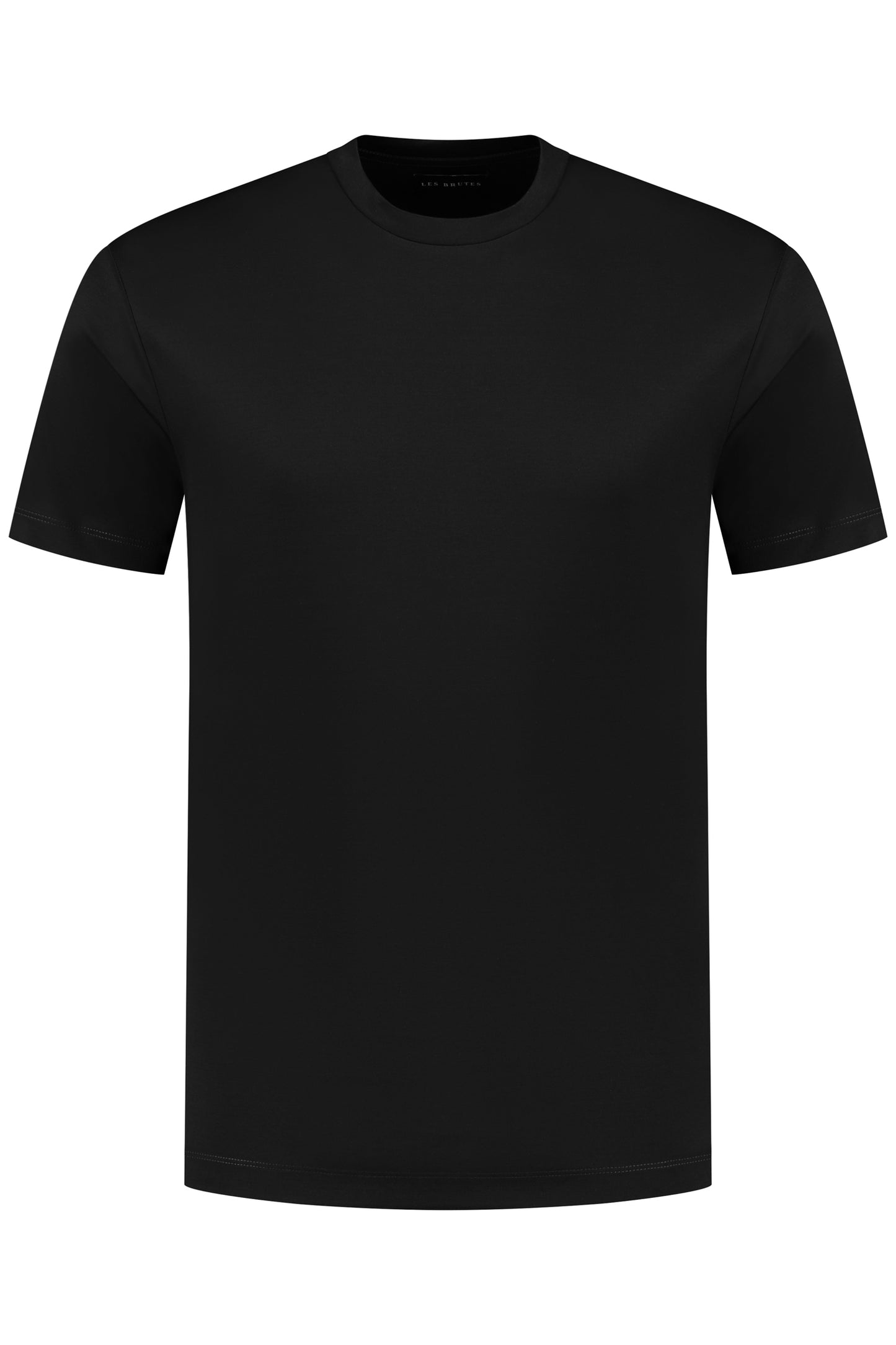 MERCERISED T-SHIRT BLACK